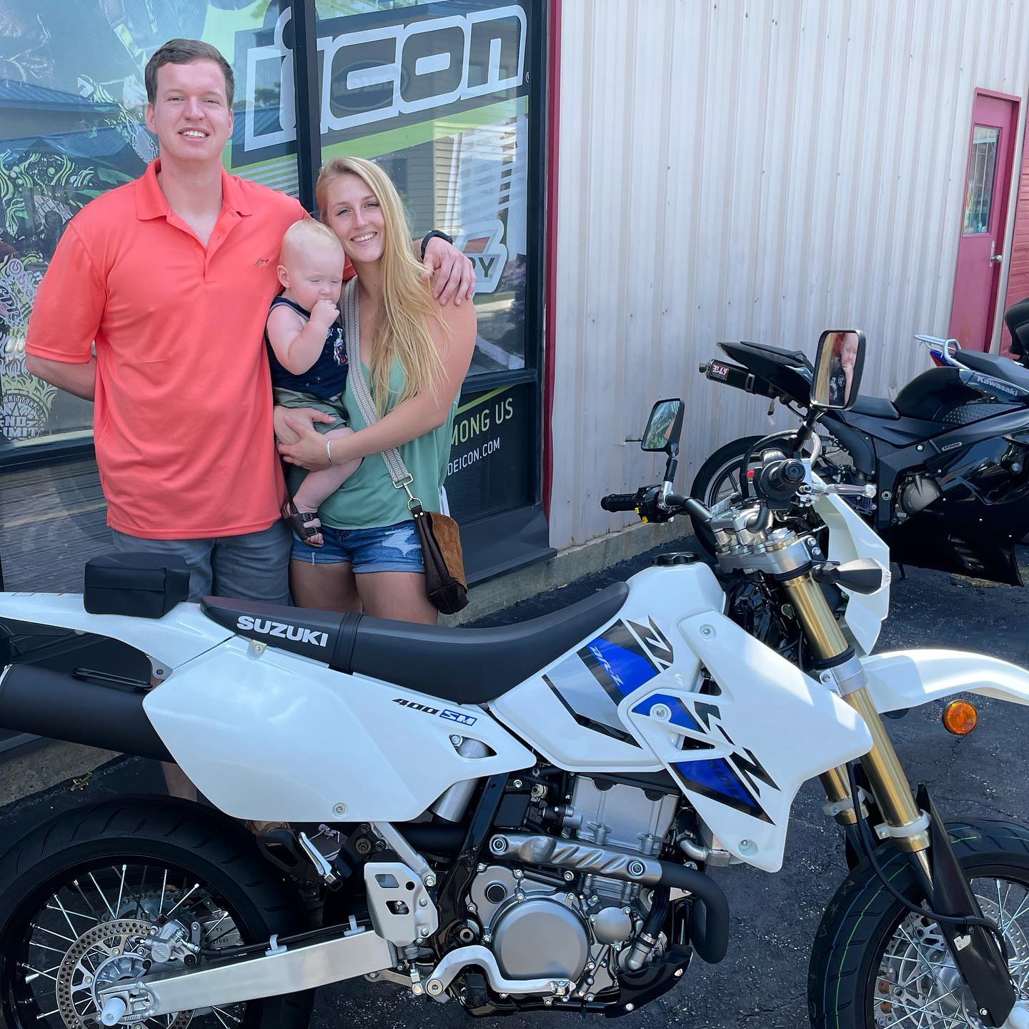 The Upshift Online DRZ400S finds a new home with AJ Allen