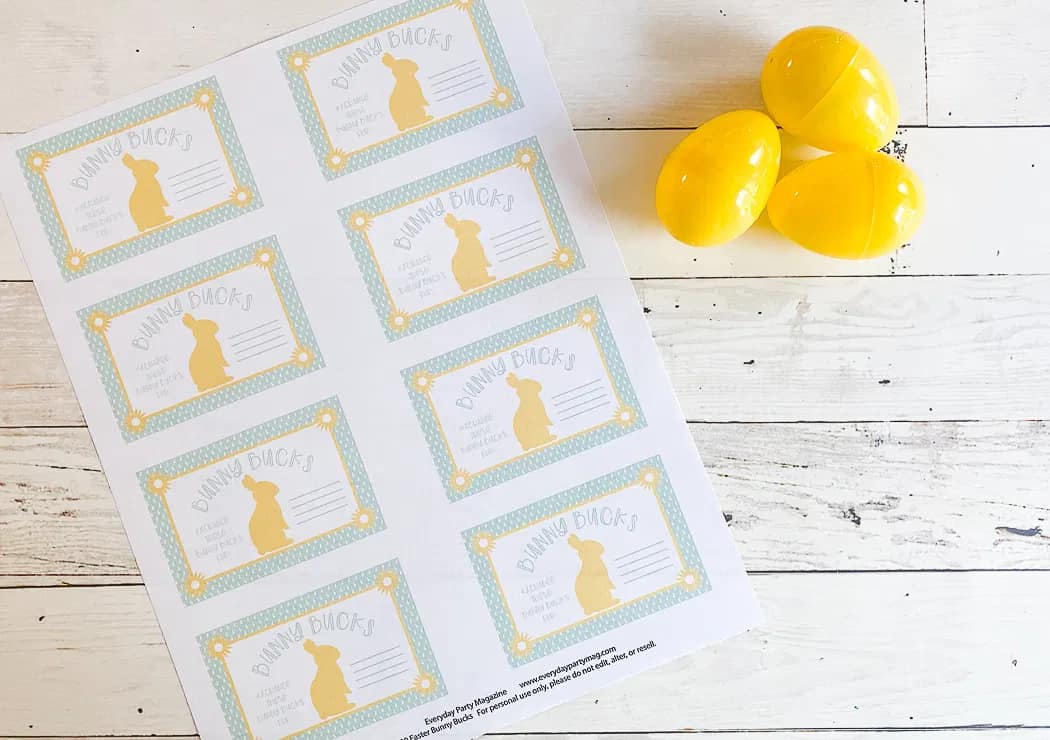 These free printable BUNNY... - I should be mopping the floor
