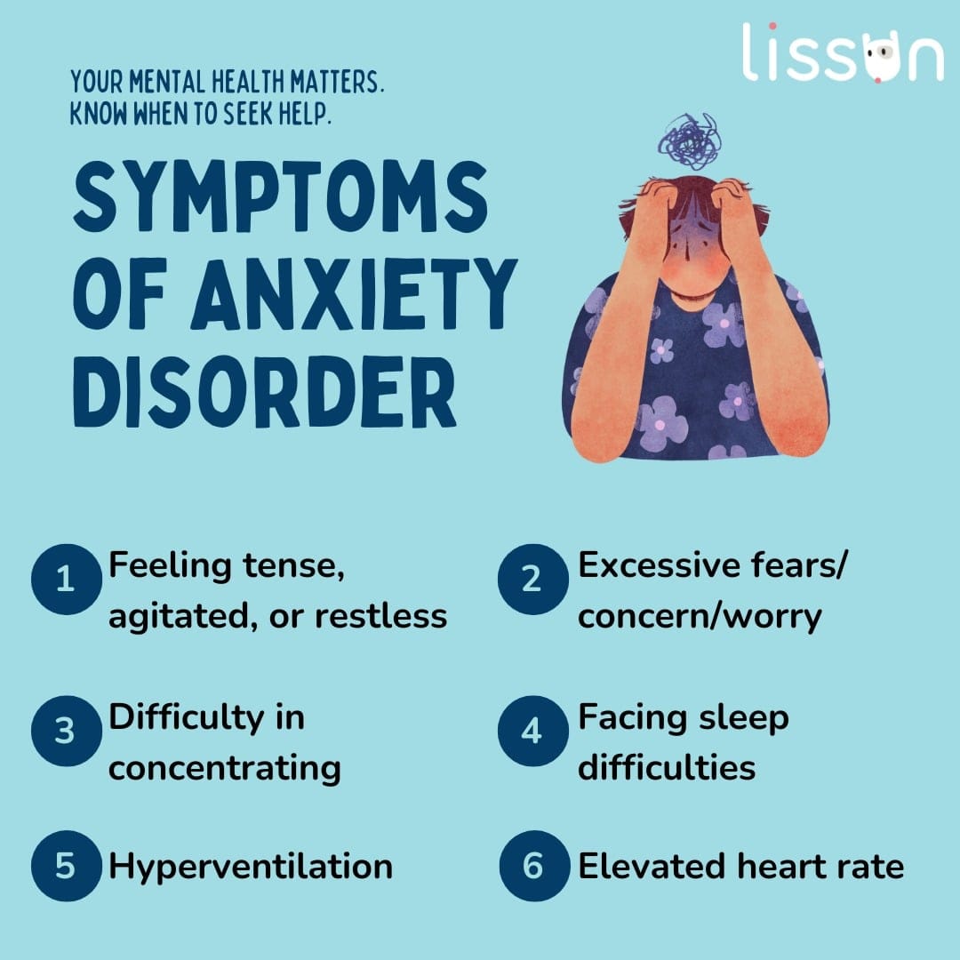 Lissun - Some signs of anxiety may be subtle, while some... | Facebook