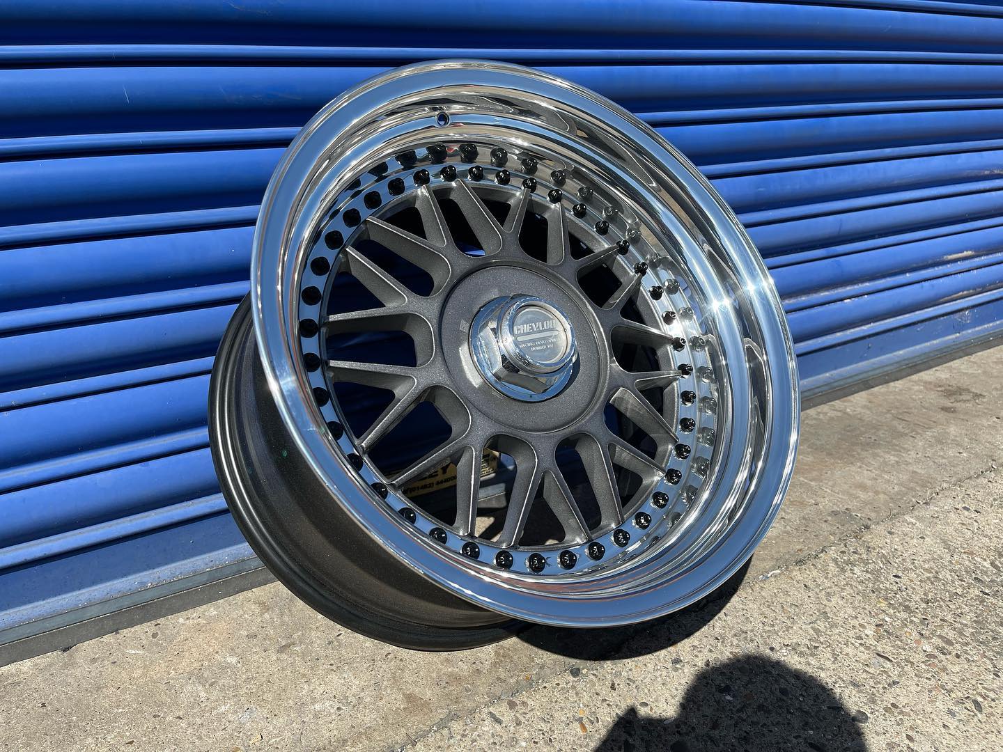 Wheel_unique - What a transformation!! 🤩 Chevlon Mesh...
