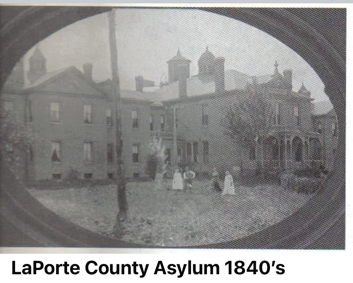 What is the story behind the Victorian house in Laporte, Indiana?