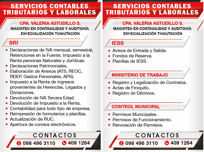 Tu... - Servicios Contables Tributarios y Laborales | Facebook