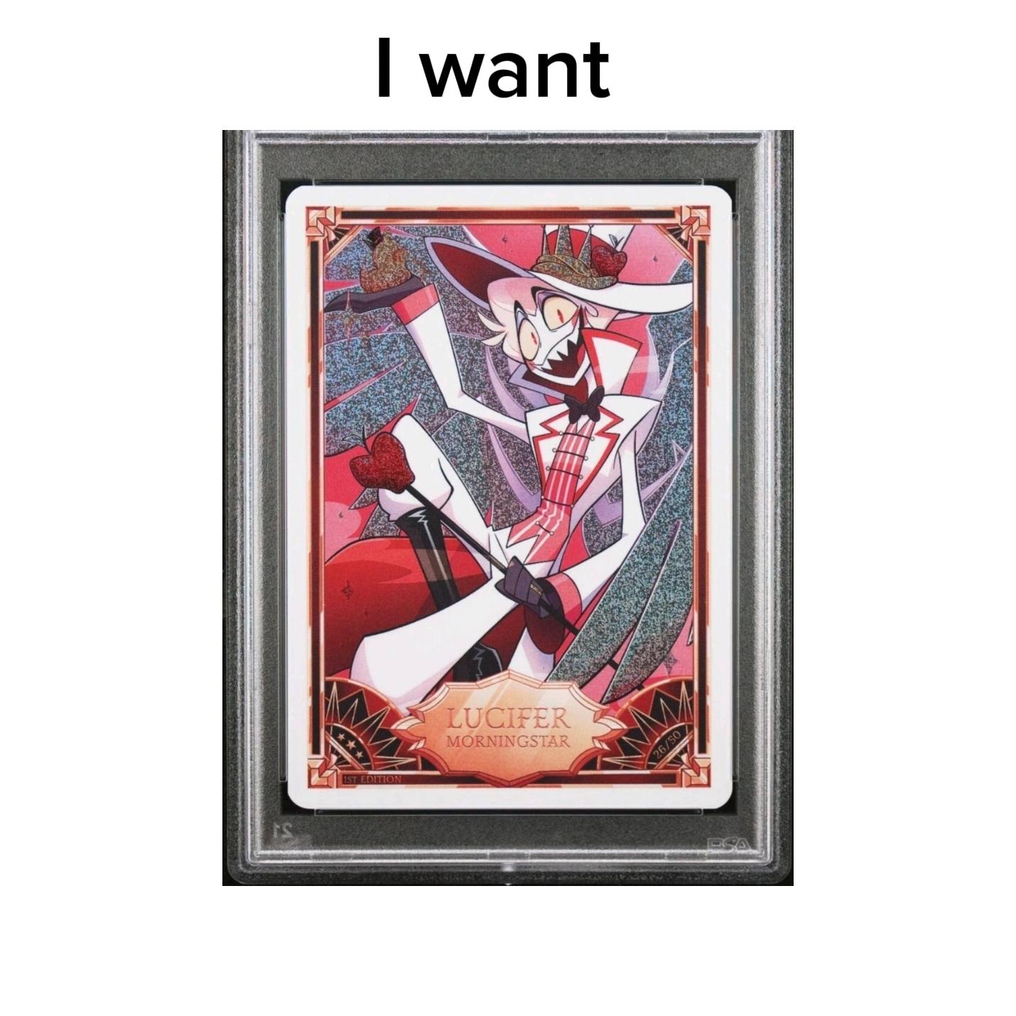 1st Edition☆Hazbin Hotel Adam（foil）
