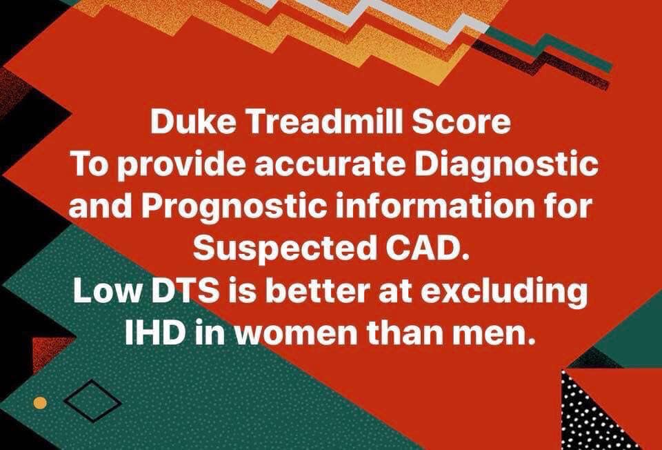 CCU - 🏄‍♂️Duke Treadmill Score {DTS} #CCU_STRATIFY...