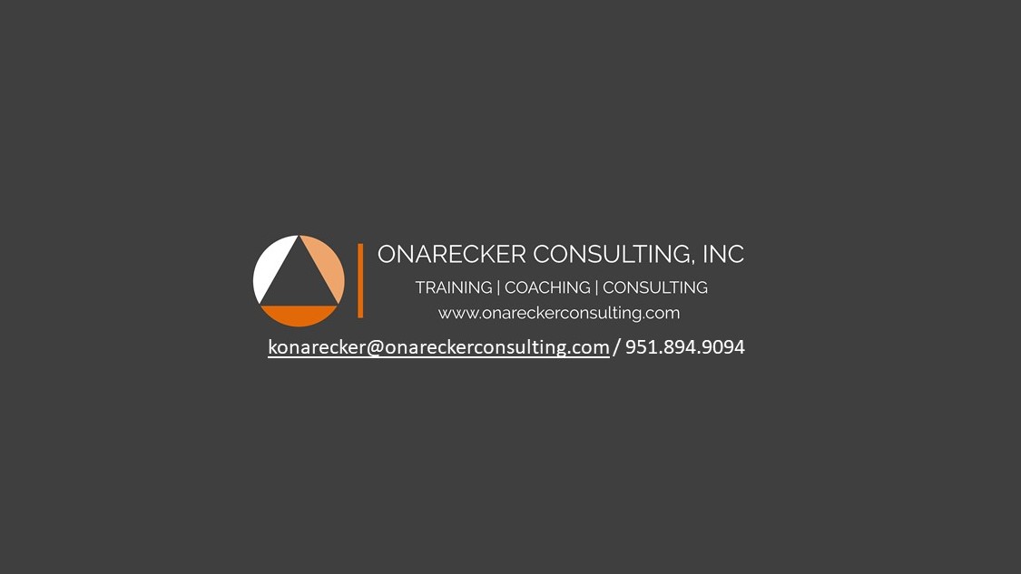 Onarecker Consulting