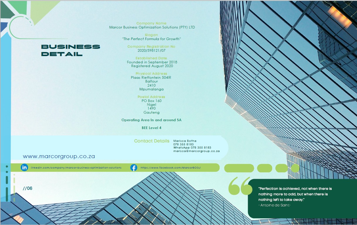 Marcor Business Optimization Solutions | Balfour