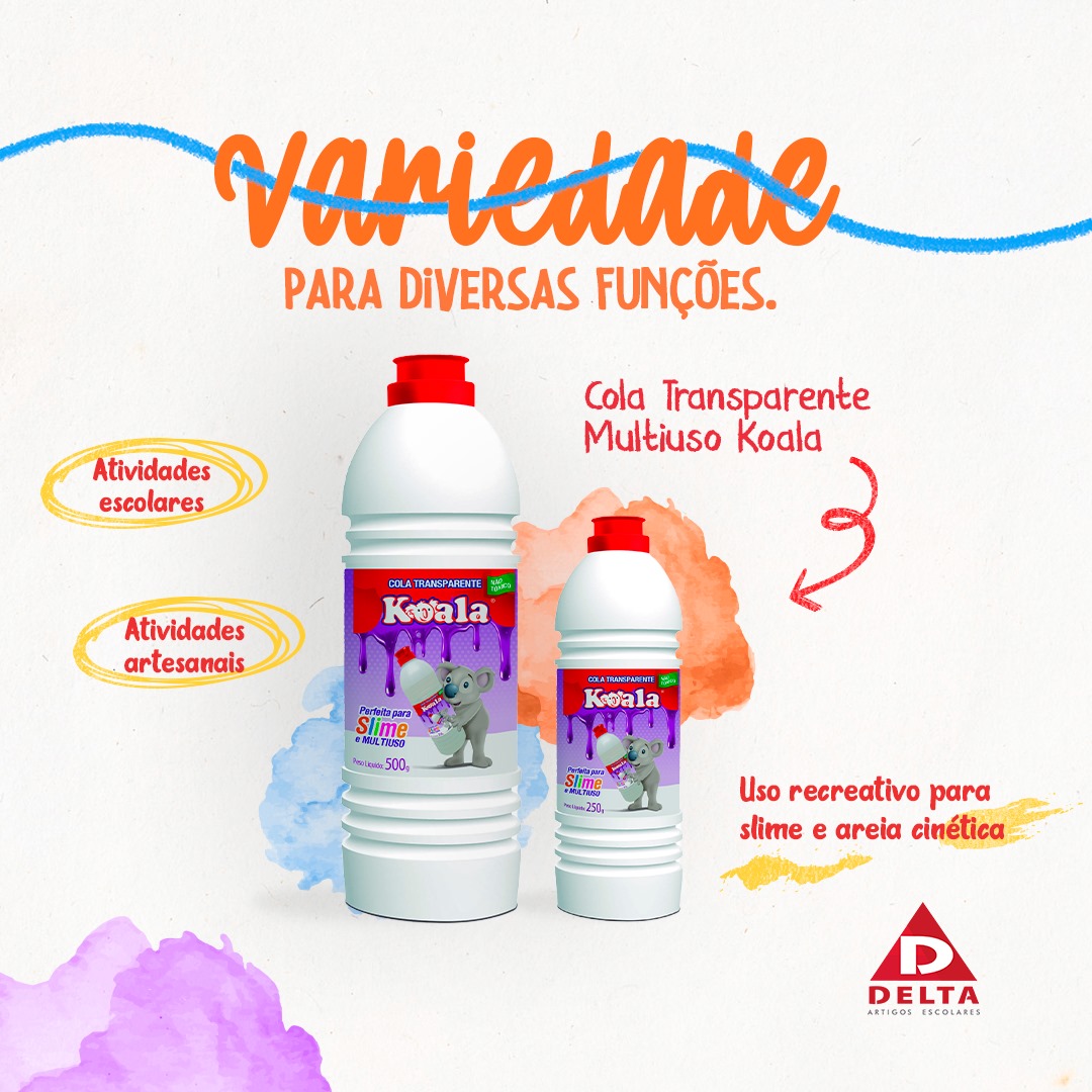 A nossa cola transparente... - Delta Artigos Escolares | Facebook