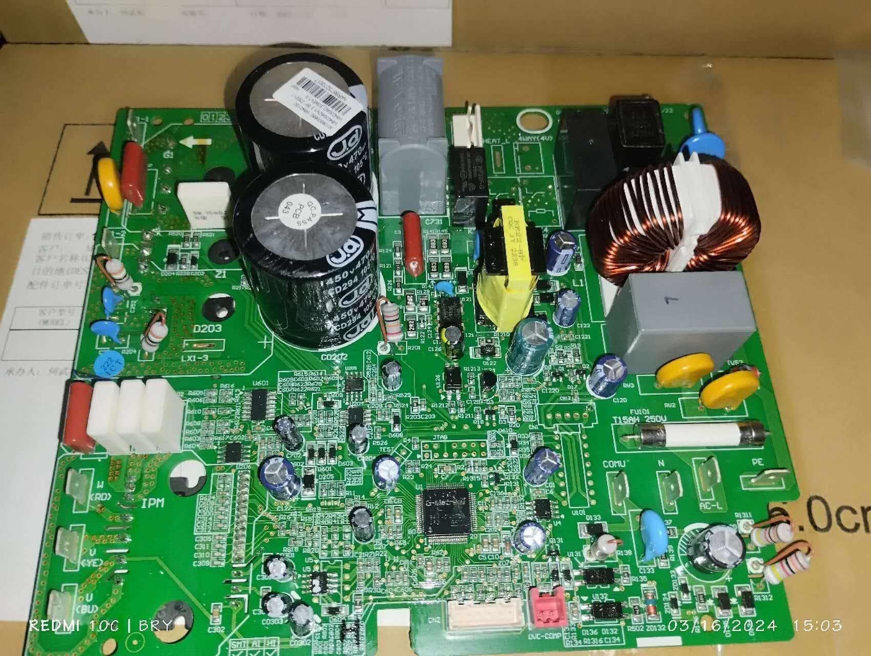 Carte PCB Intérieur Pour Climatiseur TCL Mini Split - Référence 31101-001454 - Neuf D'origine