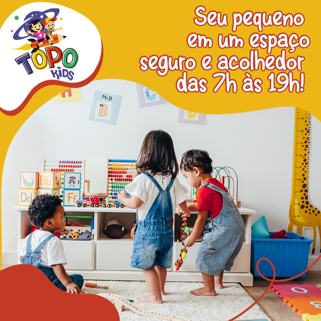 Topo Kids - A rotina dos pais não é fácil, por isso nossos horários ...