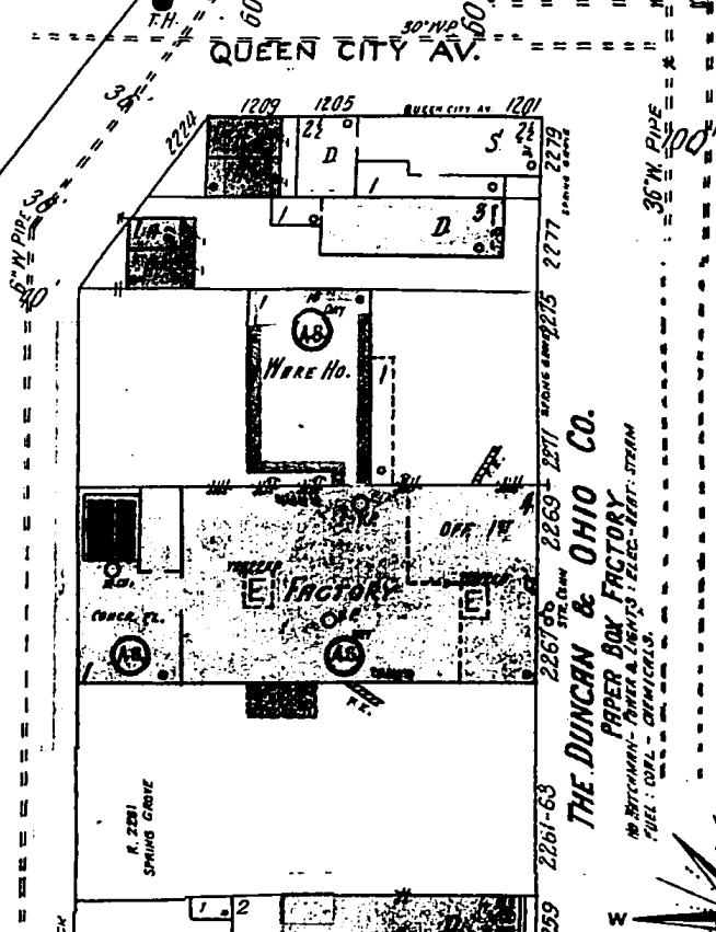 The Chem-Pack Building, at... - Digging Cincinnati History