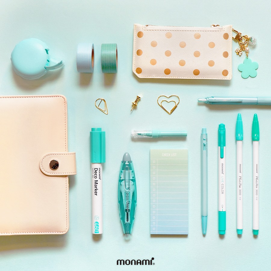 모나미 monami - 하나둘셋! #민초단 모여라! 민초단들 가슴 설레게 할 💙모나미 민트초코 컬렉션💙...