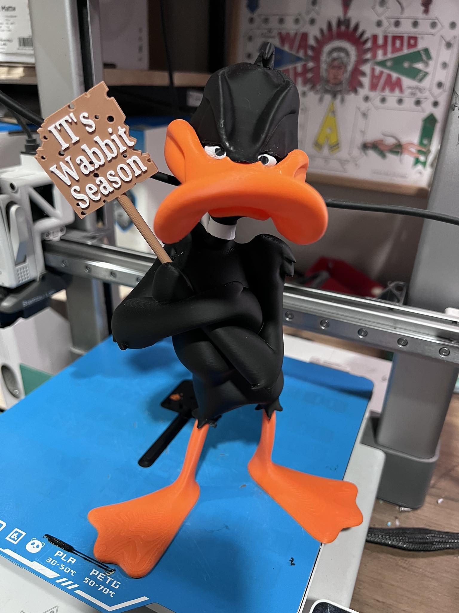 3D Printing a Daffy Duck Figure