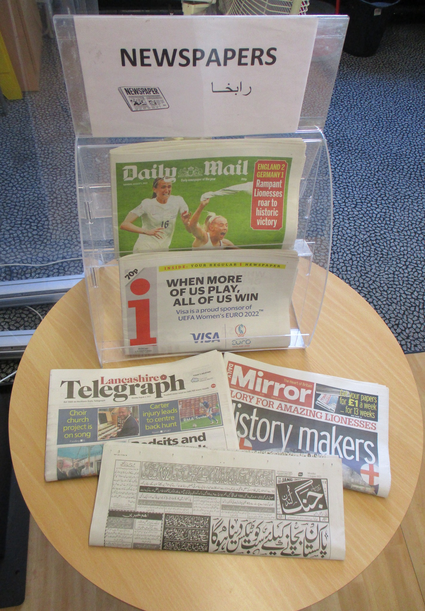 📢🗞️ Read all about it! Newspapers... - Lancashire Libraries