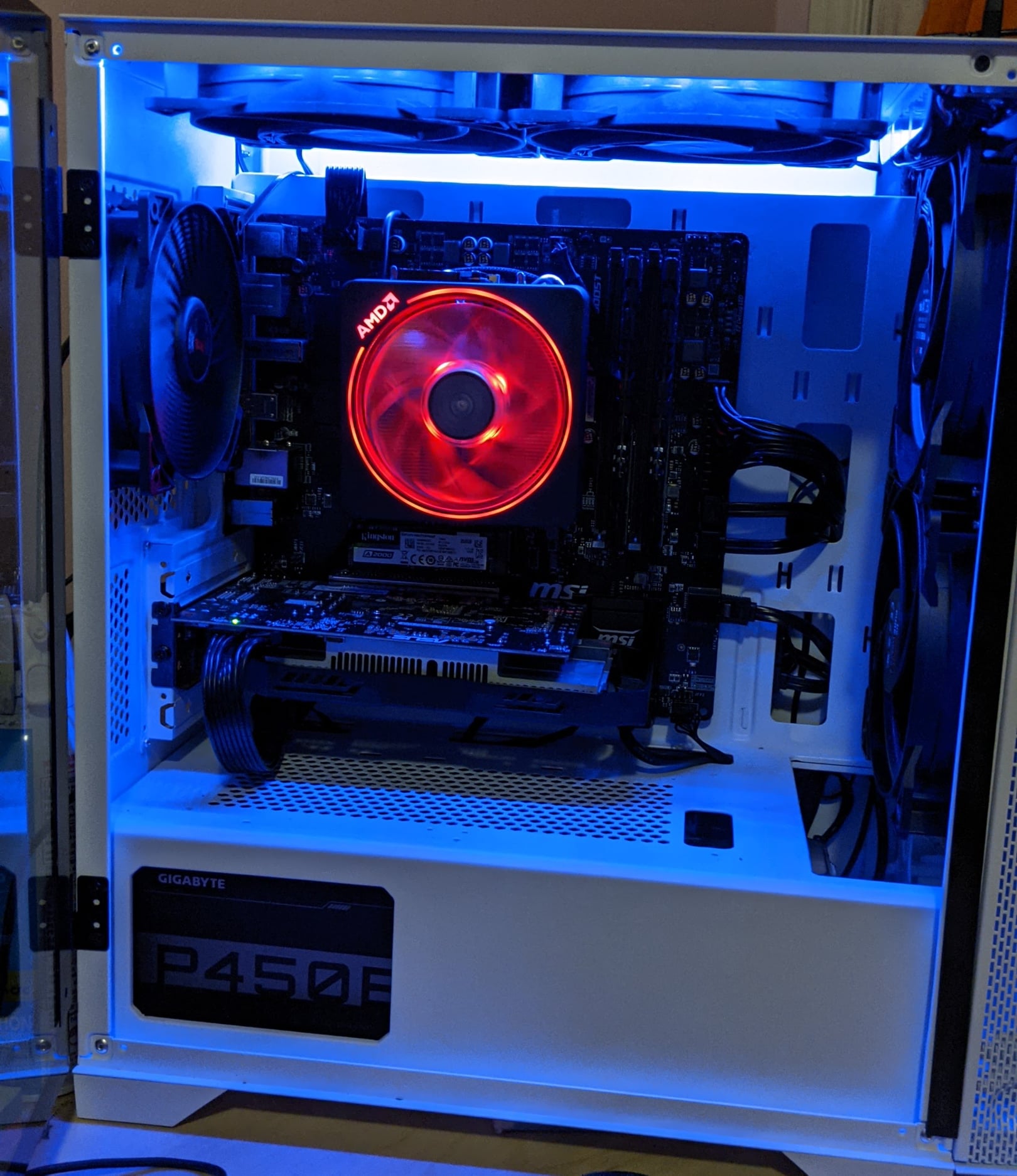 Amd Ryzen Ryzen 5600x B&h Wraith Stealth Cooler B450 Steel 