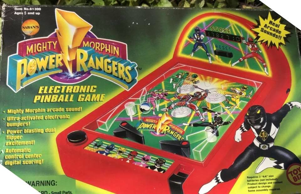 Power Rangers pinball was a thing.... - Growing Up In The 90s | Facebook