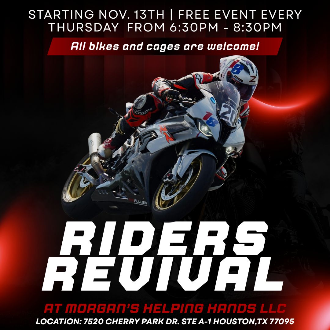 🏍️ FREE Houston Bikers Event Every Thursday Night!!