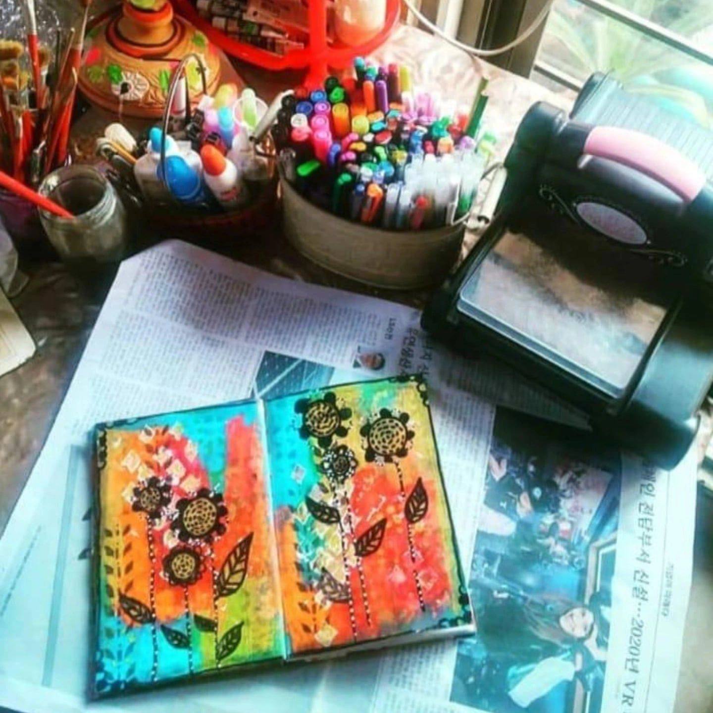 Every stain tells the story of healing ... #makearteveryday | SD ...