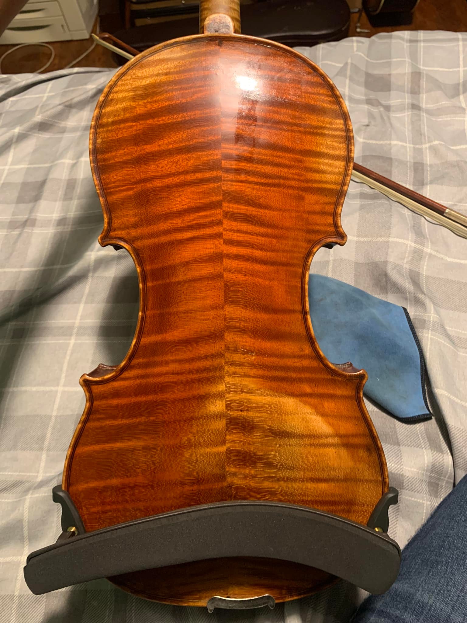 What is the value of a Joseph Rocca labeled full-sized violin?