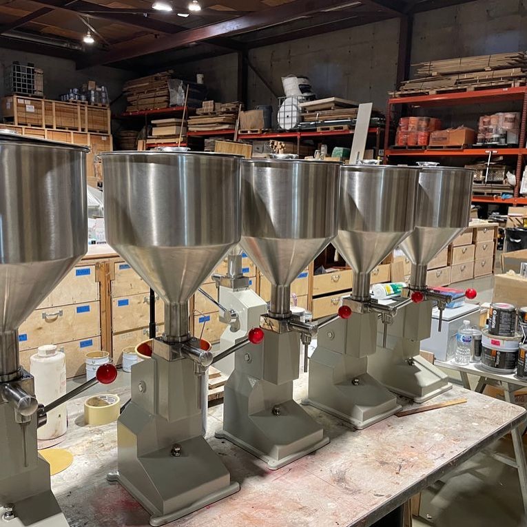 Vesting BV - How nice is this 🤩 sample filling units. LED hardwax oil ...
