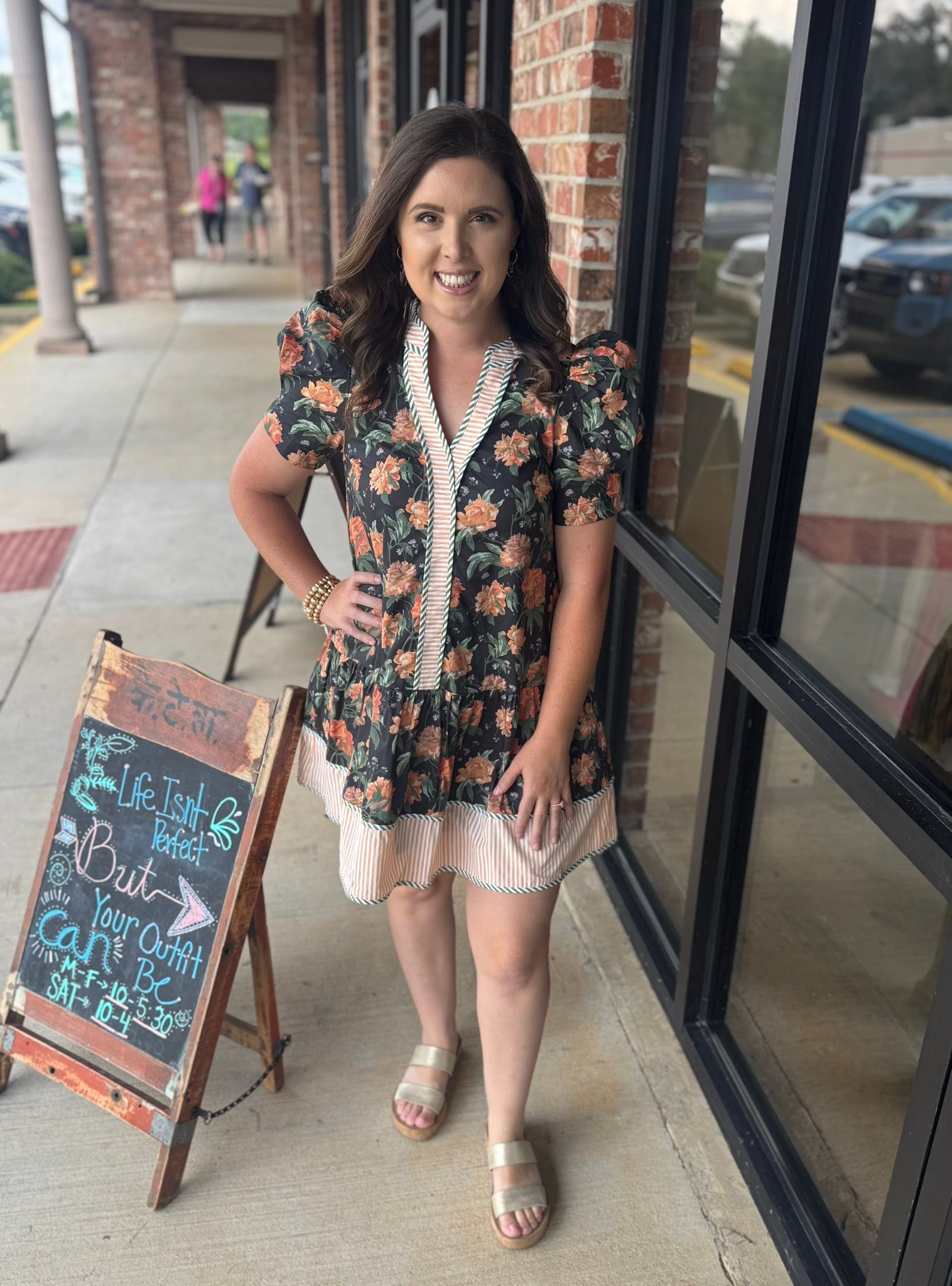 Jupe Longue Fluide Lane Bryant - Taille 16 - Imprimé Floral Moderne - Coton - Neuf Avec étiquettes