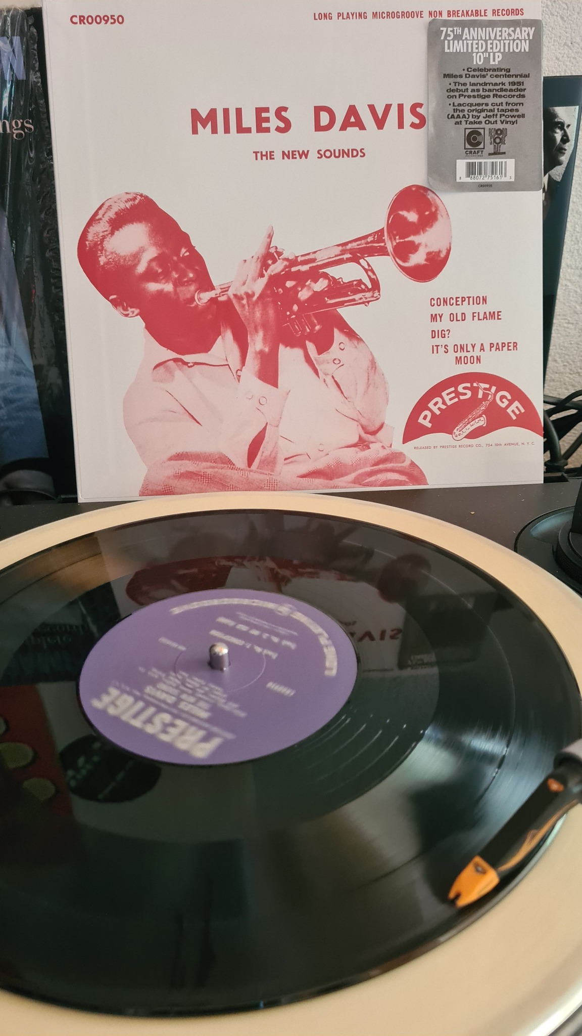 What is the release date for Miles Davis - The New Sounds (Mono 10