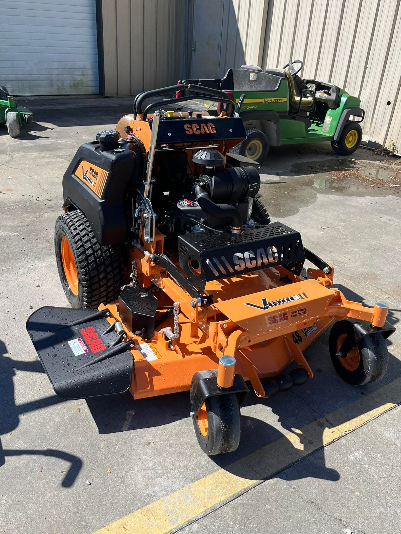 I just got my scagg mower yesterday day but I think it's nice