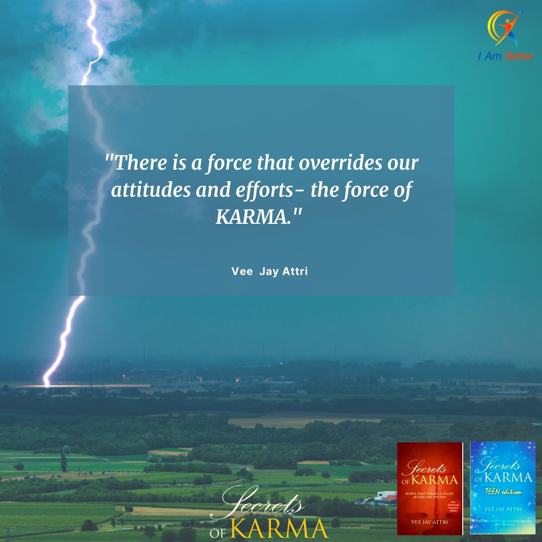 There is a force that overrides our... - Secrets of Karma | Facebook