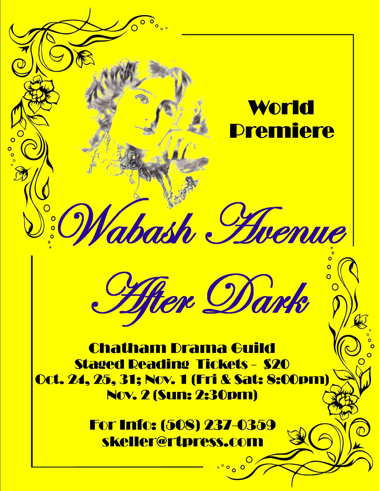 Howard - The staged reading of Wabash Avenue After Dark will premier on ...