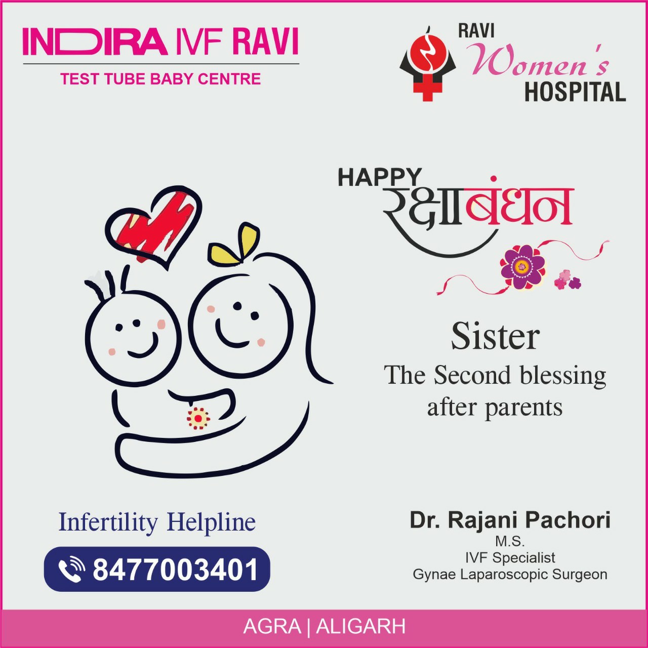 Wishing you... - Indira IVF Ravi Test Tube Baby Center, Agra | Facebook
