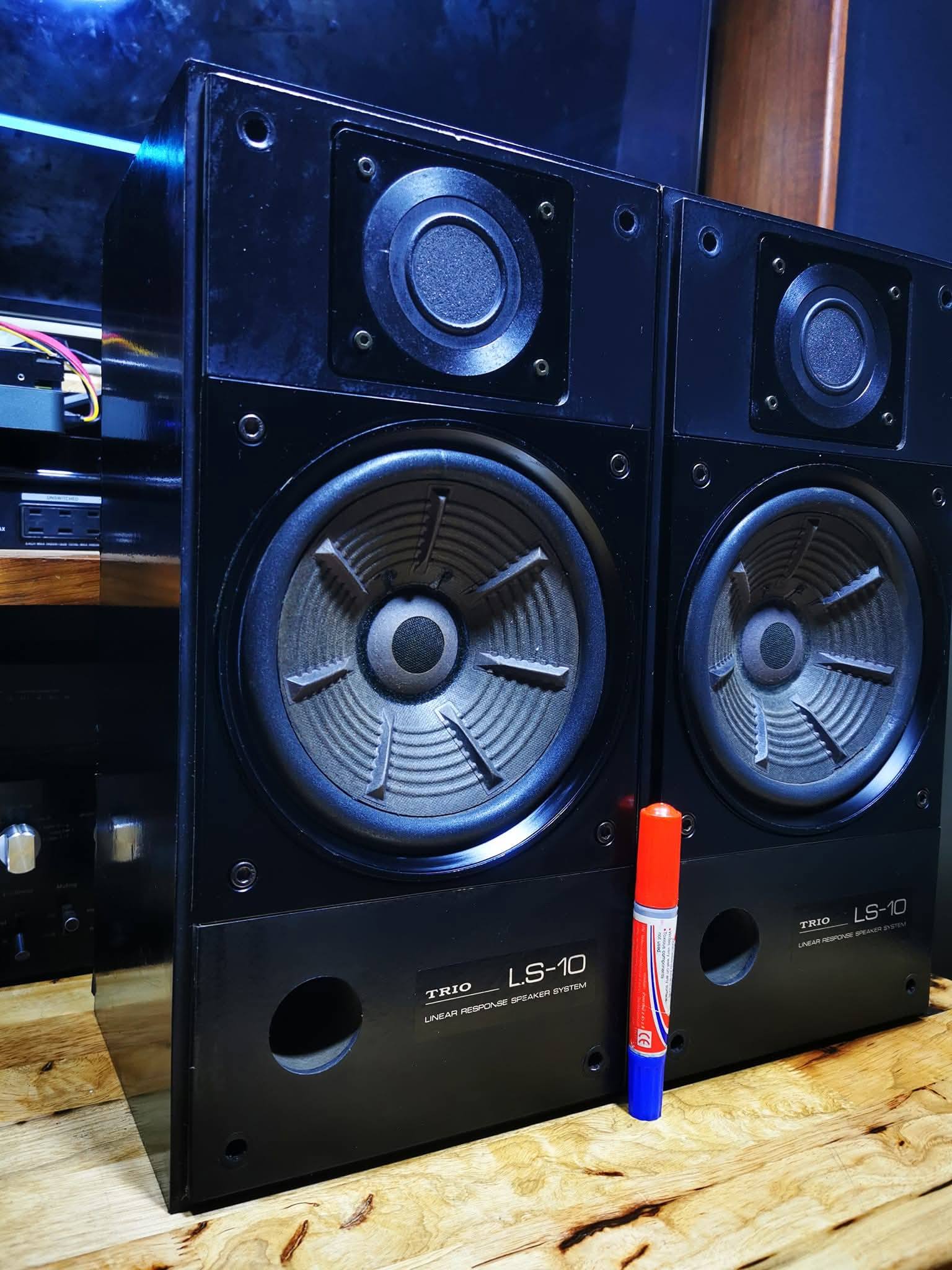 TRIO LS-10 bookshelf speaker specifications