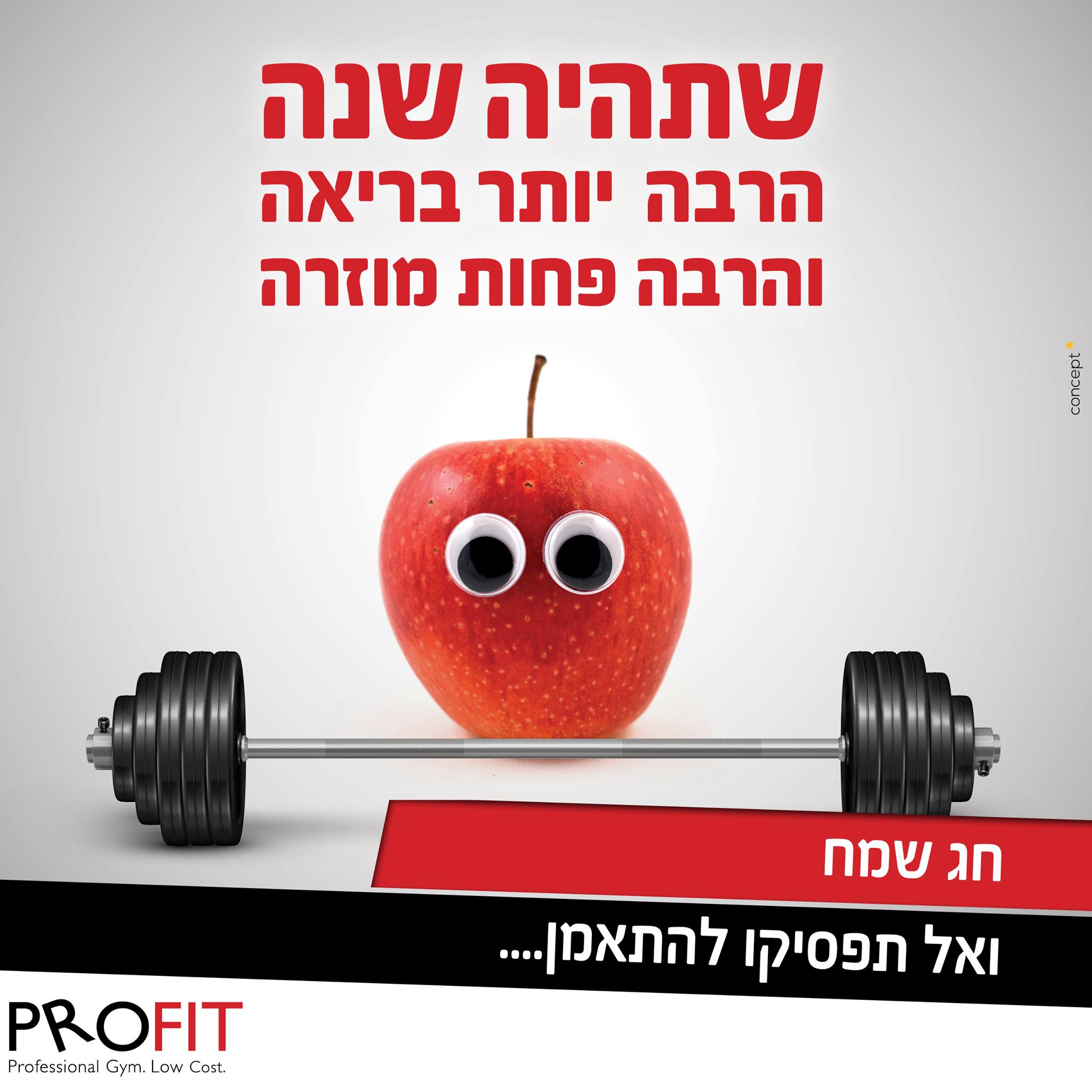 בואו נגיד ככה, שאם... - Profit - Professional Gym. Low Cost.