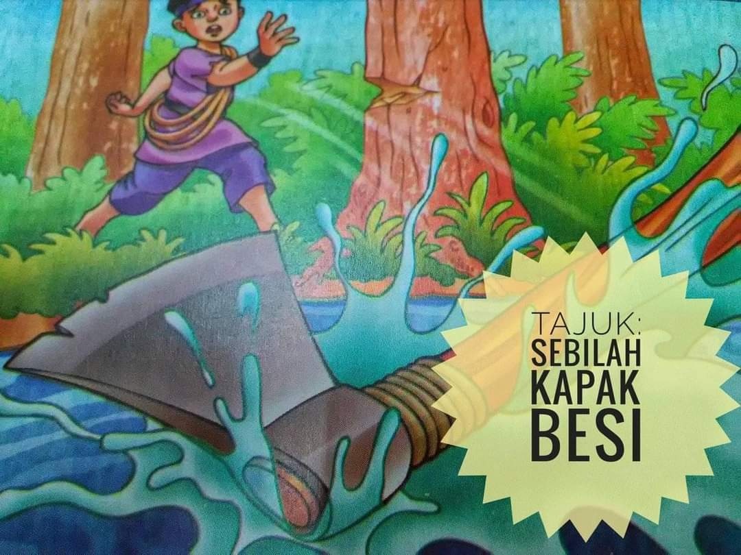 Perpustakaan - SEBILAH KAPAK BESI Pada suatu hari, Jamil menebang ...