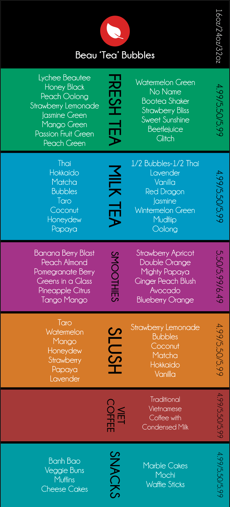 Pine Design Co. - New print and digital menus and...
