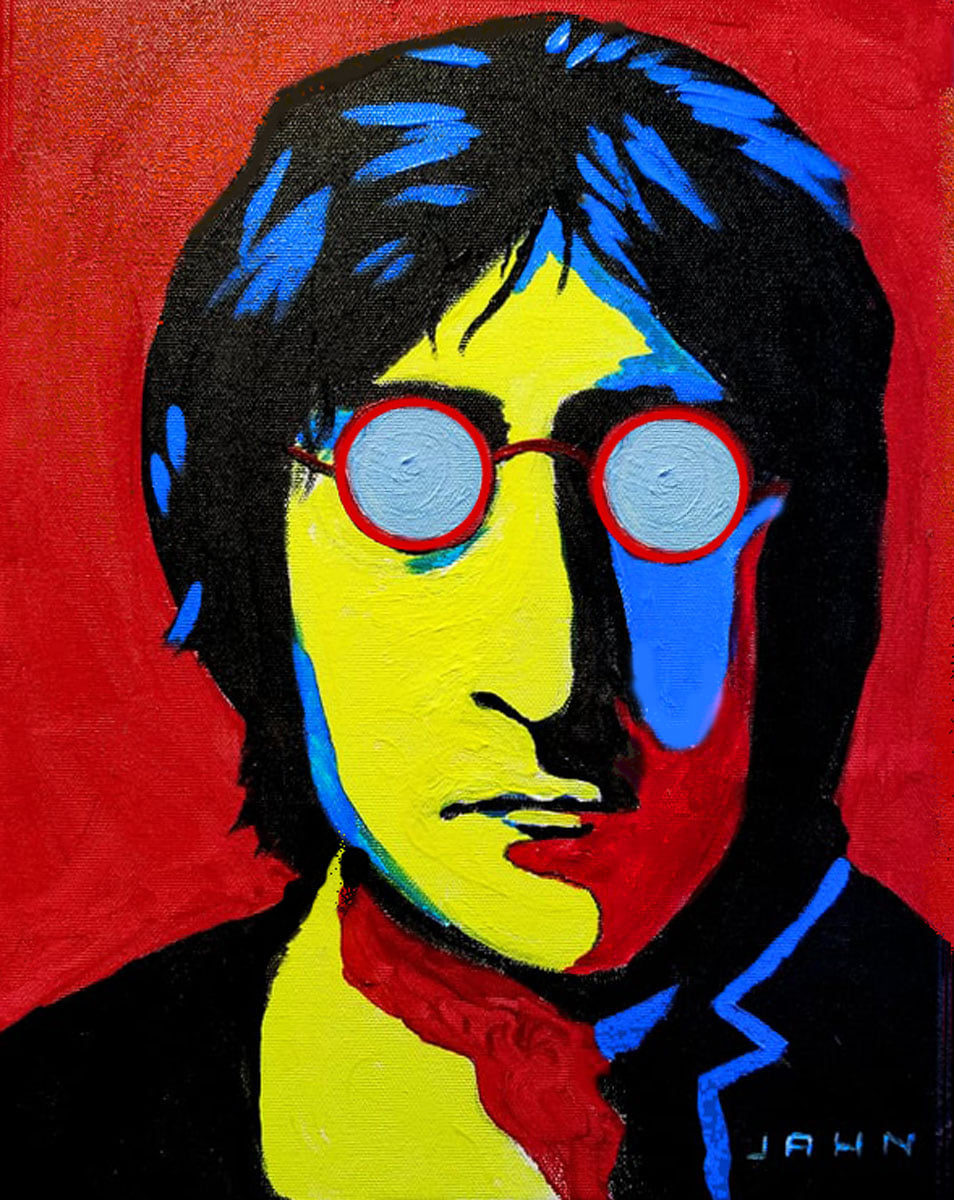 John Lennon Self Portrait [Print] By John Lennon💙