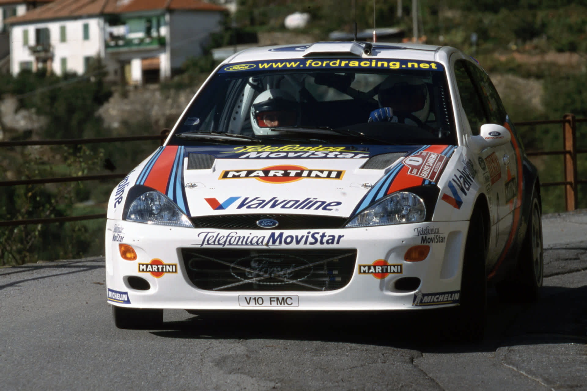 Rally Sanremo 2000 C.Sainz / L.Moya Ford Focus RS WRC 00 5th place