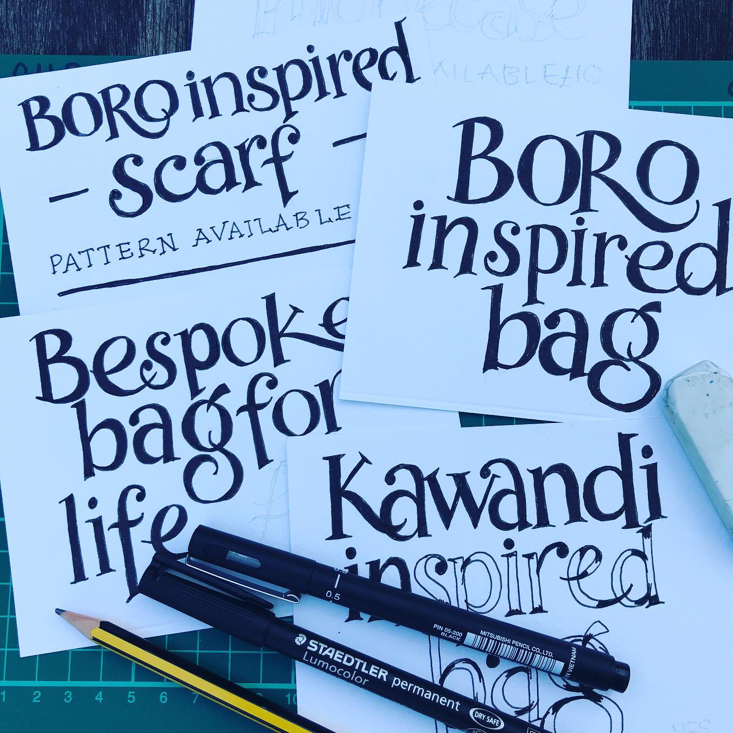 Today I am mostly drawing up and colouring in signs for my stand at ...