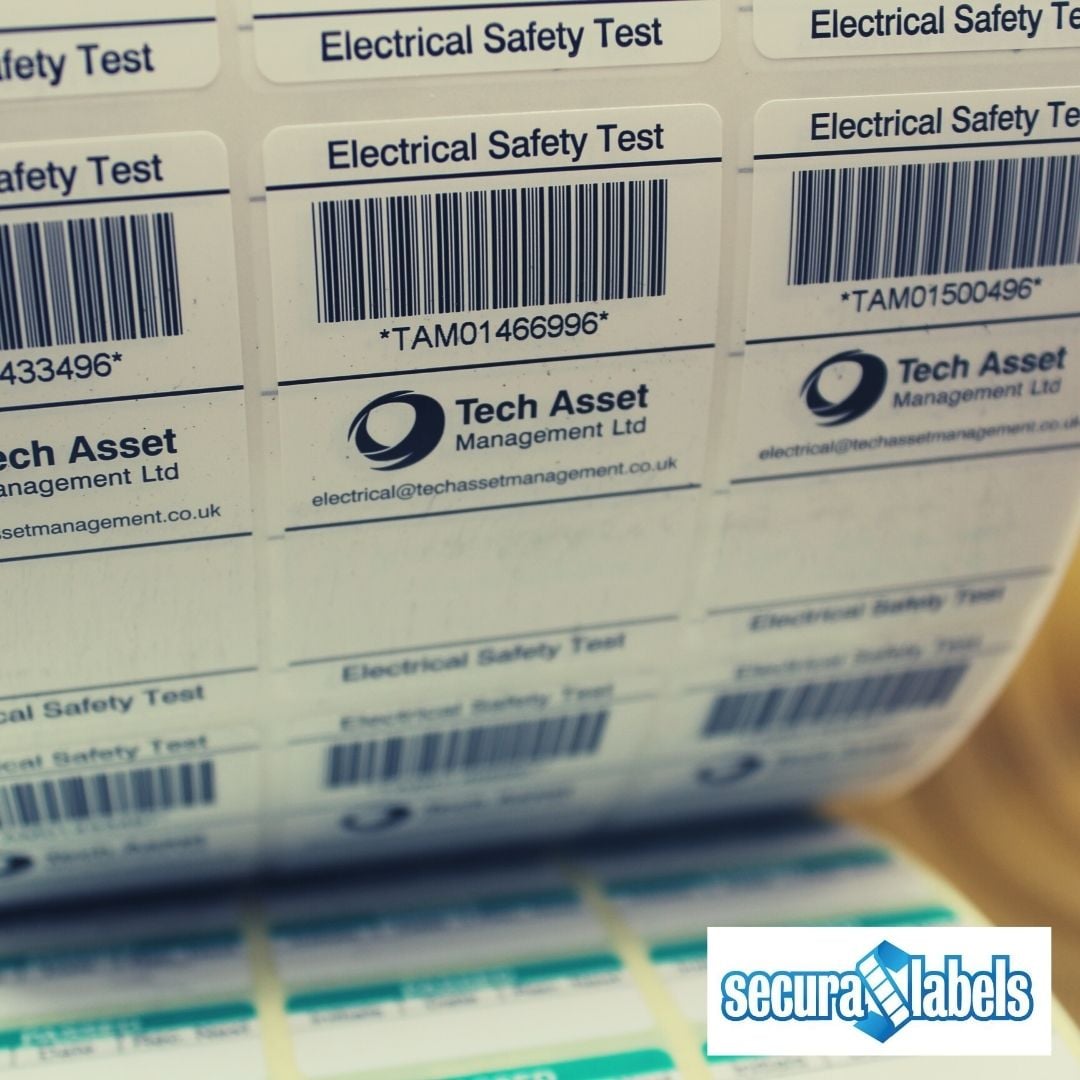 Secura Labels - Safety Testing labels - we produce many...