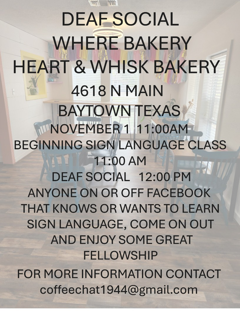 Houston ASL Interpreter Student Association | Learn ASL and meet new ...