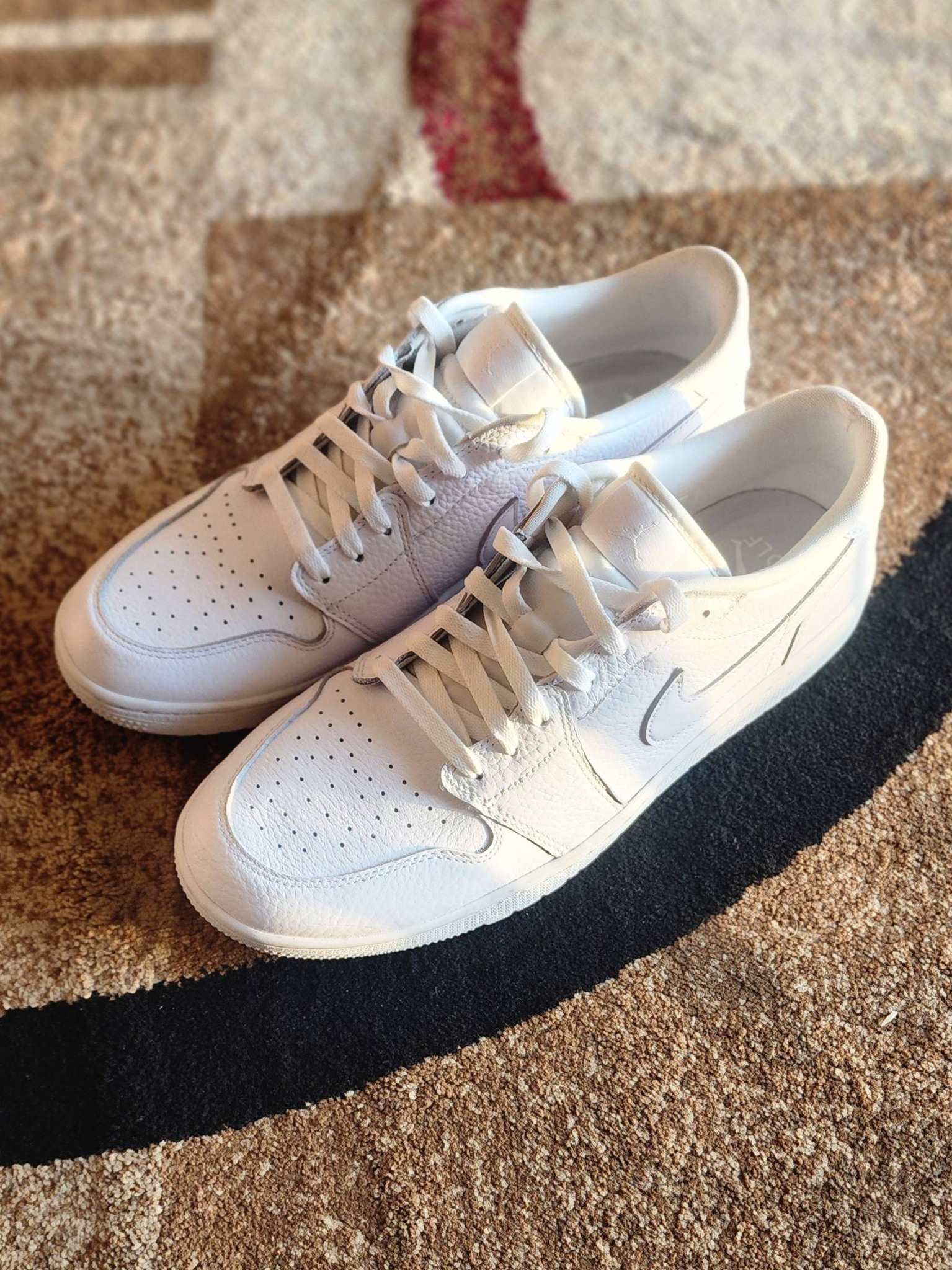 Air Jordan 1 Low Golf White Crocodile for sale