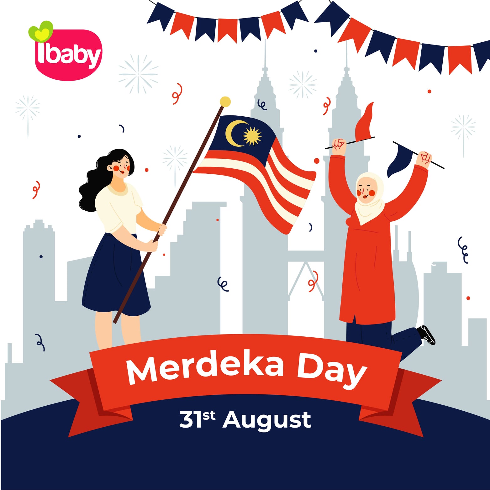 IBaby - Merdeka! Merdeka! Merdeka! 🥳 It is the time of the...