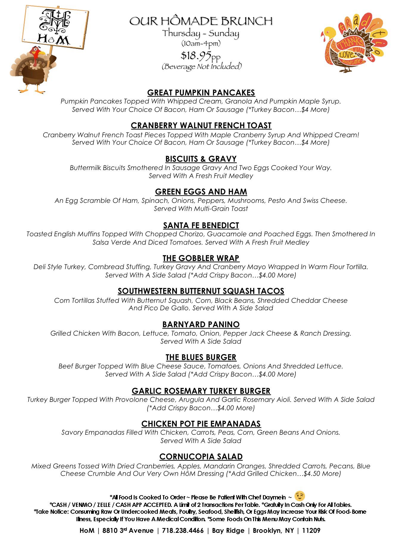 BAY RIDGE EATS | NEW Month NEW Menu 😋 | Facebook