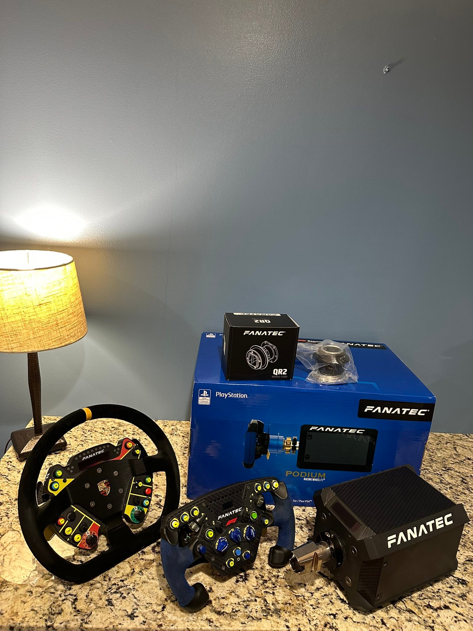 Fanatec podium dd1 playstation bundle for sale