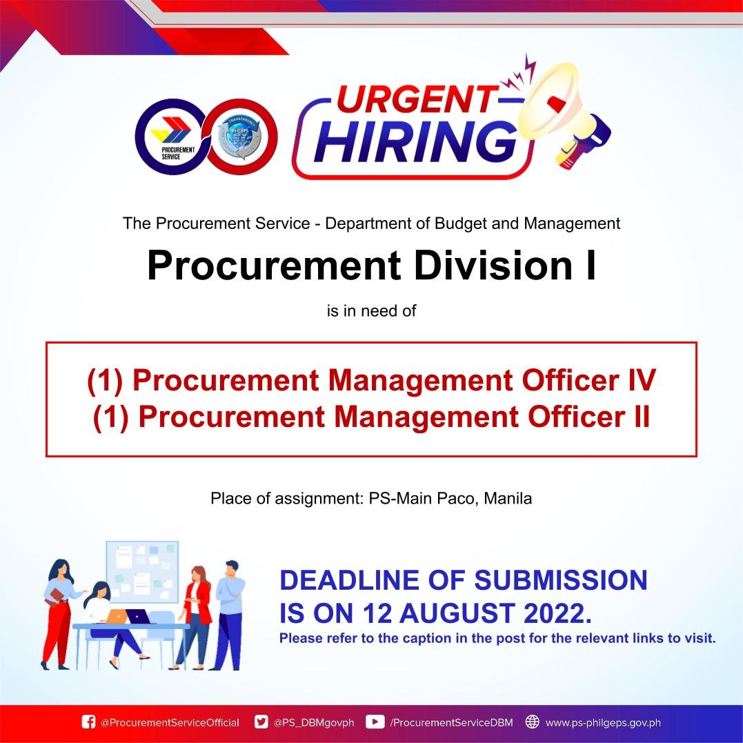 Procurement - The Procurement Division I of the Procurement Service ...