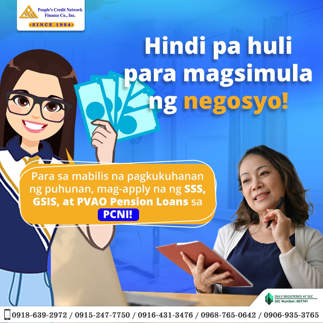 Hindi hadlang ang pera at edad sa pagpapatayo ng bagong negosyo! Para ...