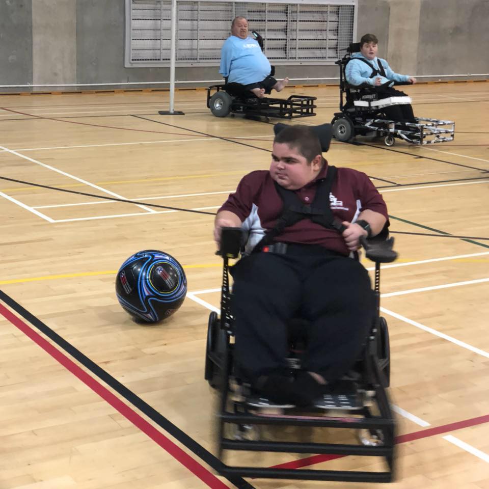 Logan McColl’s Powerchair Football