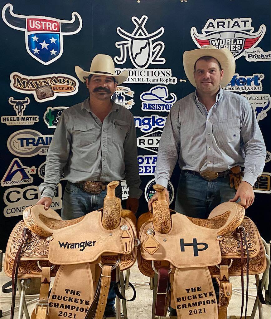 The Buckeye #10.5 USTRC... - JX2 and NTRL Team Roping