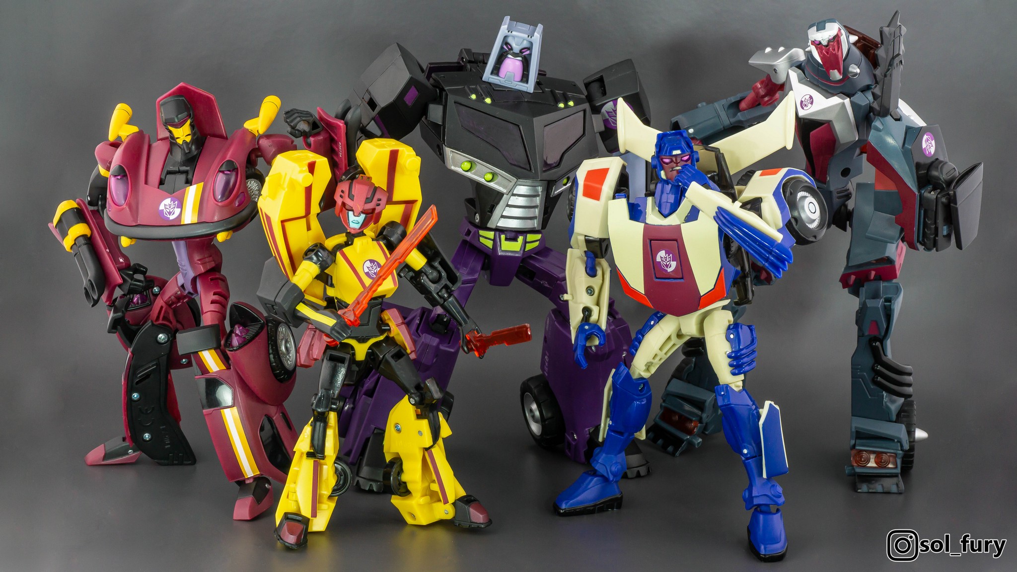 Botcon 2011 - Transformers Animated Stunticons Botcon 2011 was a