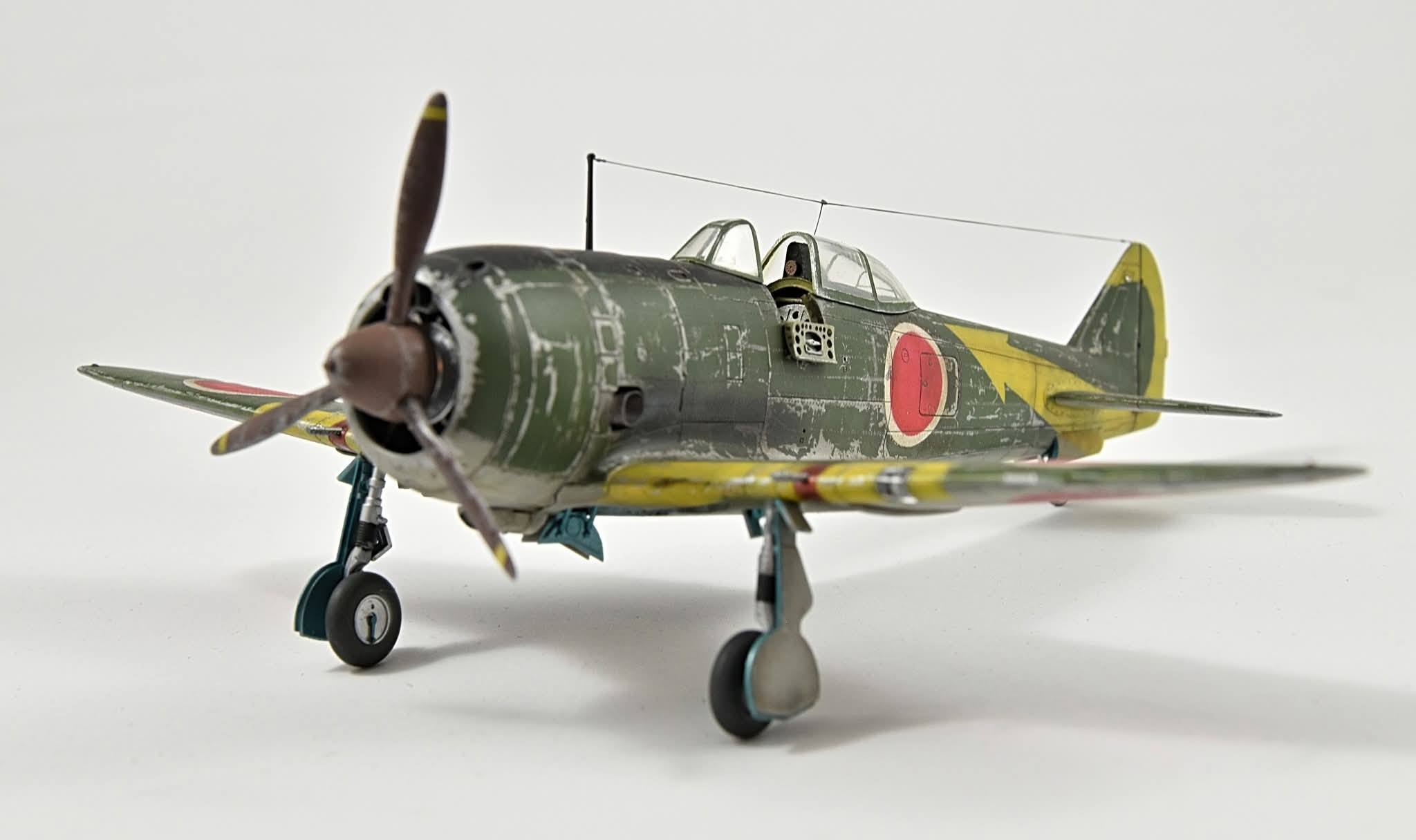 Nakajima Ki-44-II Hei, 1/48 Hasegawa. The marking belongs to 3rd