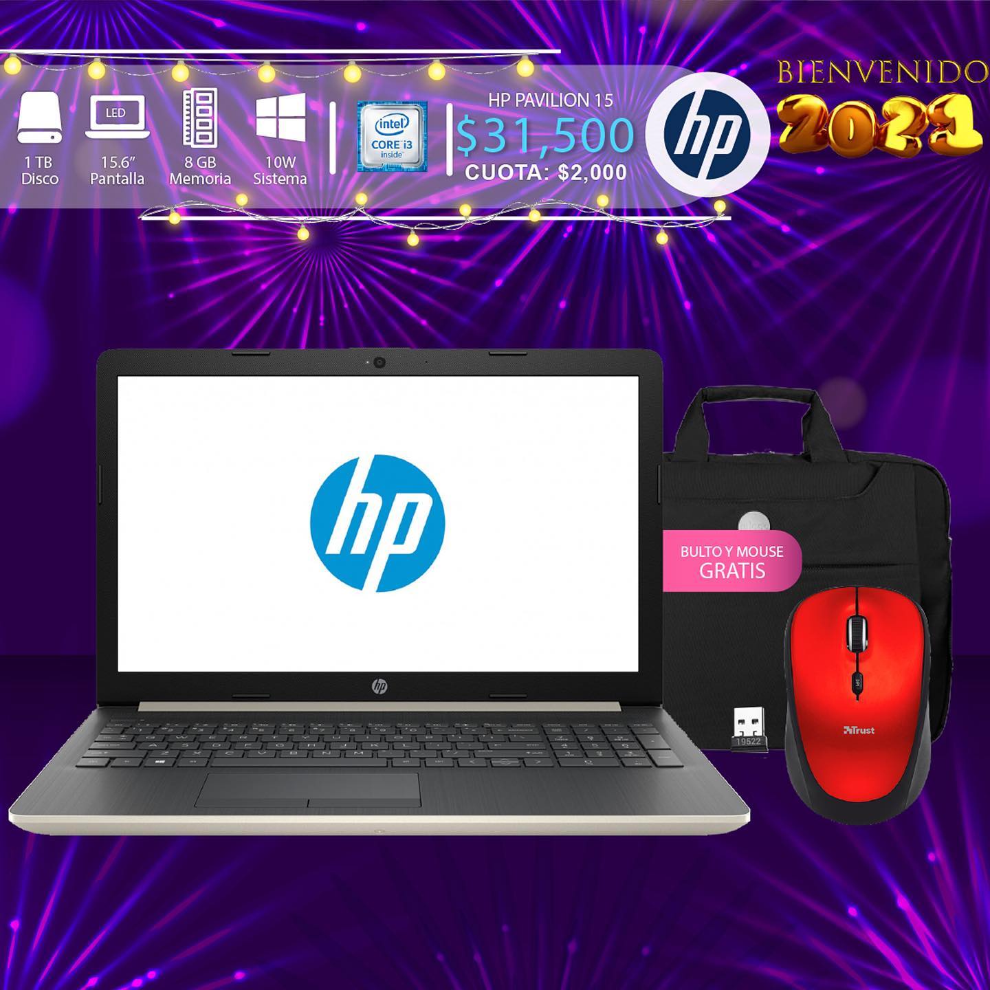 OAS Computer - Laptop HP Pavilion 15 Procesador Intel Core... | Facebook