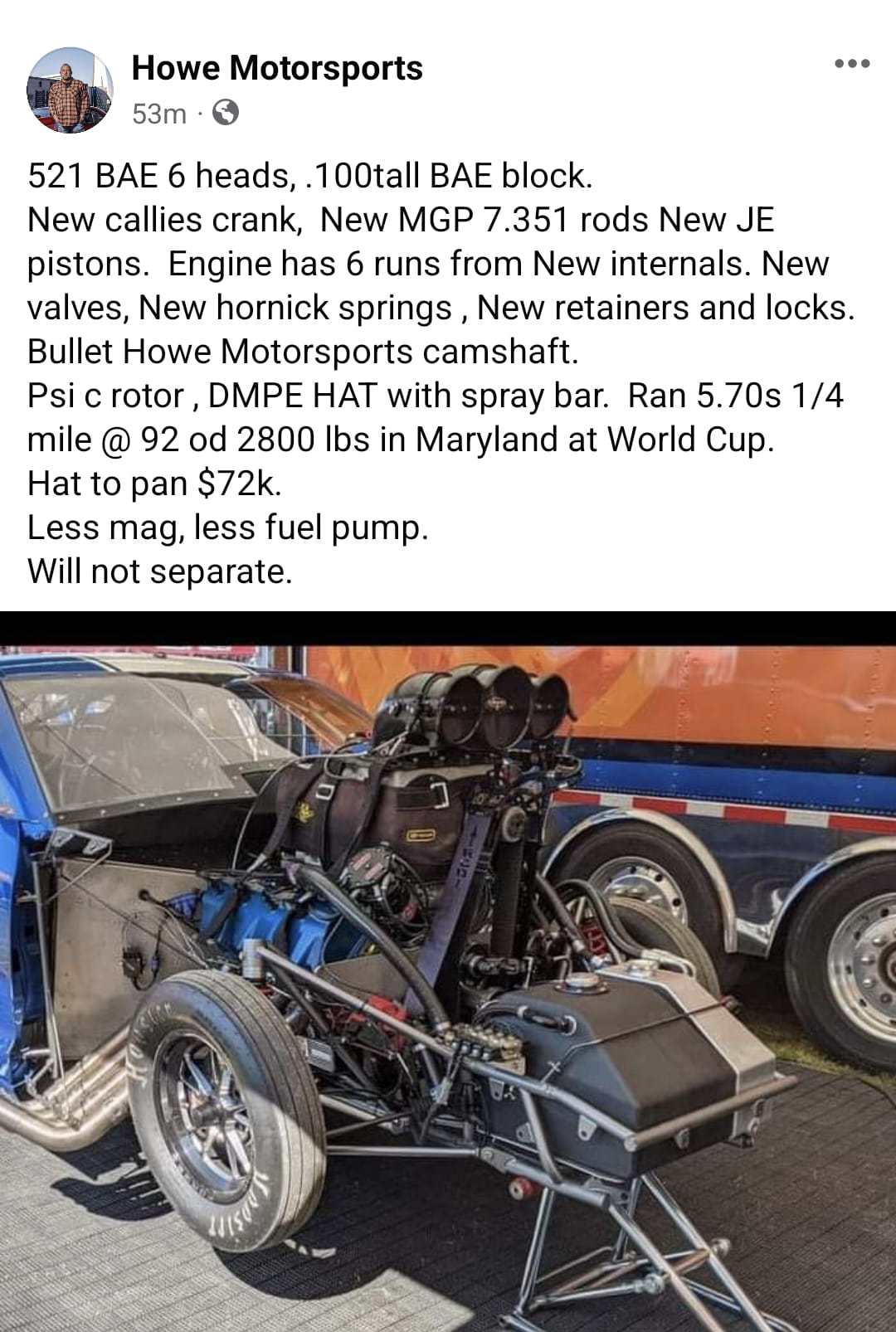 Stat Guy - What are we doing here Howe Motorsports ? 🤔...